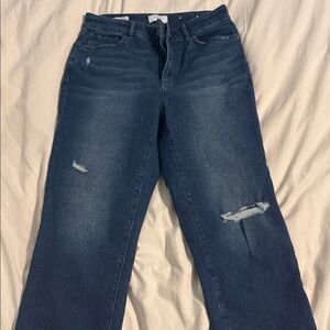 Loft Women’s Curvy High Rise Straight Petite